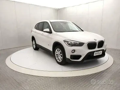 Usata BMW X1 Advantage 116 CV (85 kW) 2016 Bianco SUV