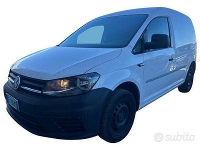 Usata VW Caddy Business 102 CV (75 kW) 2017 Bianco Monovolume