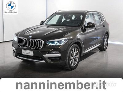 usata BMW X3 xdrive20d xLine 190cv auto my19 -imm:07/05/2020 -72.985km