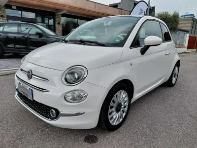 Käytetty Fiat 500 Lounge 69 HP (50 kW) 2017 Valkoinen Viistoperä
