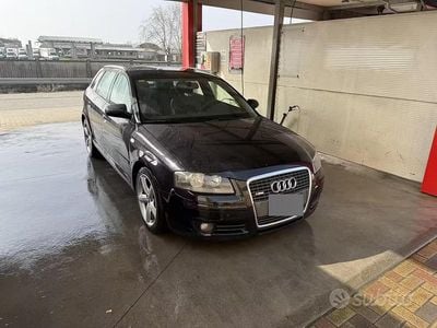 Usata Audi A3 S-Line 170 CV (125 kW) 2008 Nero Utilitaria