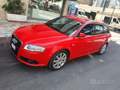 Usata Audi A4 S-Line 140 CV (102 kW) 2007 Rosso Station wagon