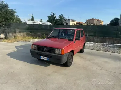 Usata Fiat Panda 54 CV (39 kW) 2001 Rosso Berlina