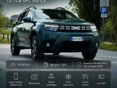 Usata Dacia Duster 101 CV (74 kW) 2023 Verde SUV
