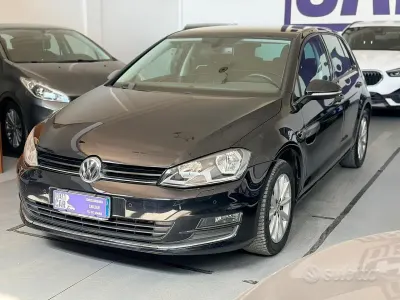 Usata VW Golf VII Highline 110 CV (80 kW) 2016 Nero Berlina