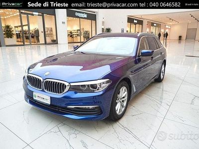 Usata BMW 520 Efficient Dynamics 190 CV (139 kW) 2019 Blu Station wagon