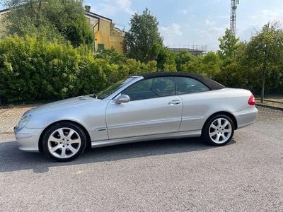 Usata Mercedes CLK200 Elegance 163 CV (119 kW) 2004 Argento Cabrio