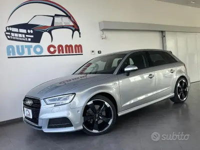Usata Audi A3 S-Line 184 CV (135 kW) 2017 Argento Berlina
