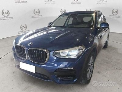 Usata BMW X3 Advantage 190 CV (139 kW) 2021 Blu/azzurro SUV