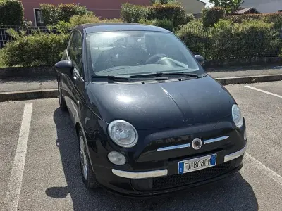 Usata Fiat 500 75 CV (55 kW) 2010 Nero Berlina