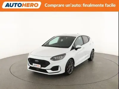 Usata Ford Fiesta ST-Line 125 CV (91 kW) 2022 Bianco Utilitaria