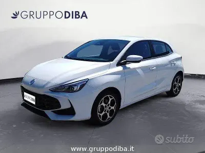Usata MG MG3 Comfort 116 CV (85 kW) 2025 Bianco Utilitaria