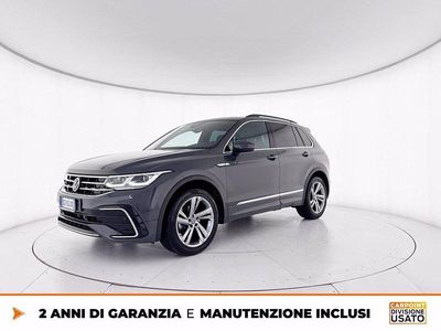 Usata VW Tiguan R-line 150 CV (110 kW) 2021 Grigio SUV