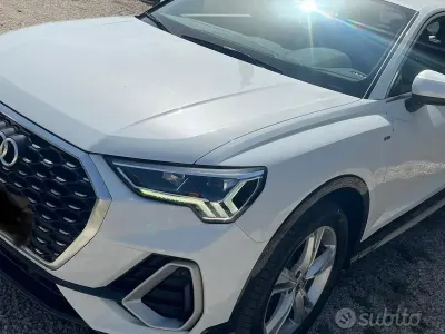 Usata Audi Q3 Sportback S-Line 150 CV (110 kW) 2020 Bianco SUV