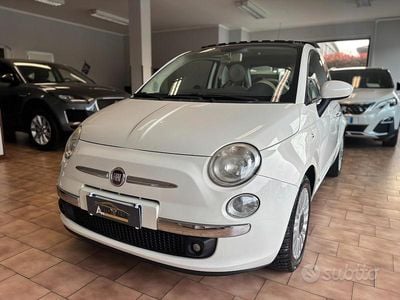 Usata Fiat 500 Pop 69 CV (50 kW) 2009 Bianco Cabrio