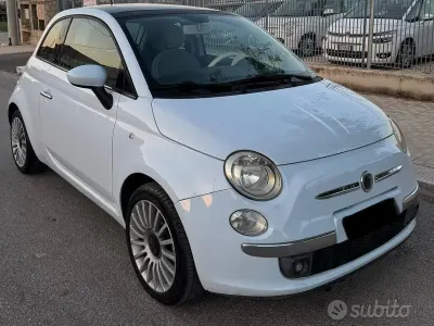 Usata Fiat 500 Lounge 100 CV (73 kW) 2008 Bianco Berlina
