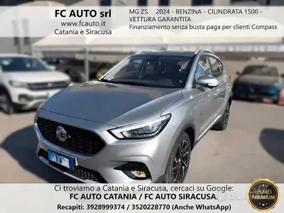 Usata MG ZS Luxury 106 CV (77 kW) 2024 Grigio SUV