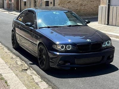 Usata BMW 330 204 CV (150 kW) 2004 Blu Coupé