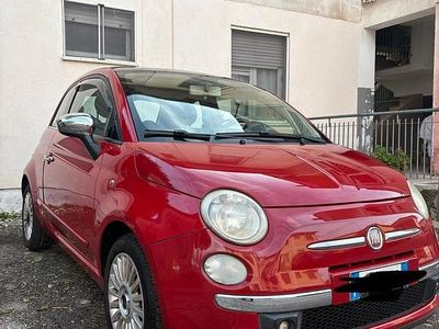Usata Fiat 500 75 CV (55 kW) 2009 Rosso Utilitaria