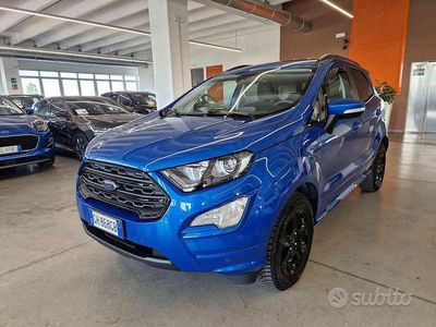 Second-hand Ford Ecosport ST-Line 125 CP (91 kW) 2018 Albastru SUV