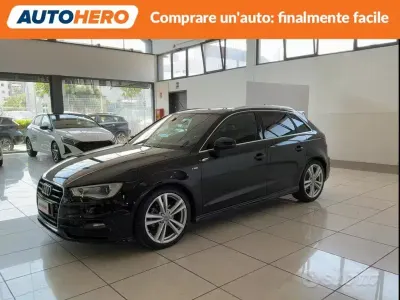 Usata Audi A3 S-Line 150 CV (110 kW) 2016 Nero Berlina