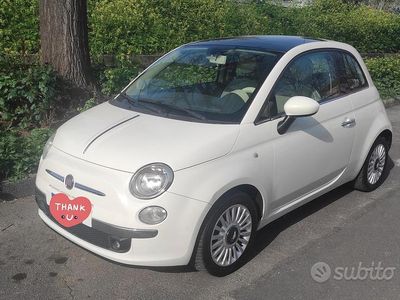 Usata Fiat 500 Lounge 2008 Bianco Berlina
