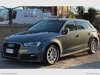 Usata Audi A3 Attraction 110 CV (80 kW) 2016 Grigio Berlina
