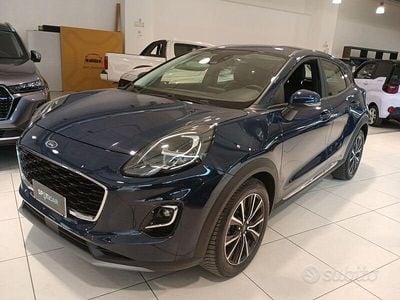 Usata Ford Puma Titanium 125 CV (91 kW) 2024 Blu/azzurro SUV