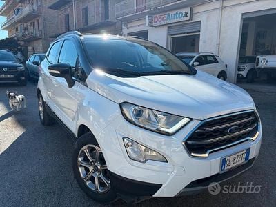 Usata Ford Ecosport Titanium 100 CV (73 kW) 2018 Bianco SUV