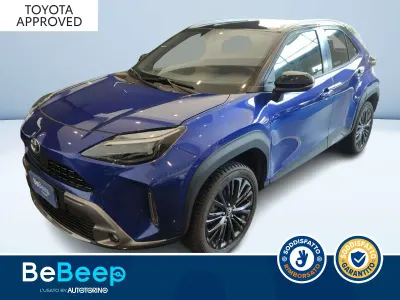 Usata Toyota Yaris 92 CV (67 kW) 2022 Blu metallizzato Utilitaria