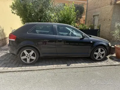 Usata Audi A3 140 CV (102 kW) 2004 Nero Utilitaria