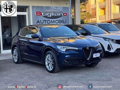 Usata Alfa Romeo Stelvio 210 CV (154 kW) 2018 Blu SUV