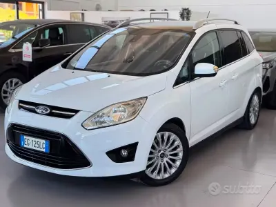 Usata Ford C-MAX Titanium 116 CV (85 kW) 2011 Bianco Monovolume