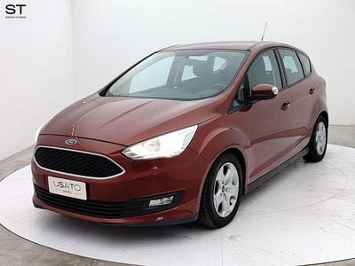 Usata Ford C-MAX 100 CV (73 kW) 2016 Rosso Monovolume