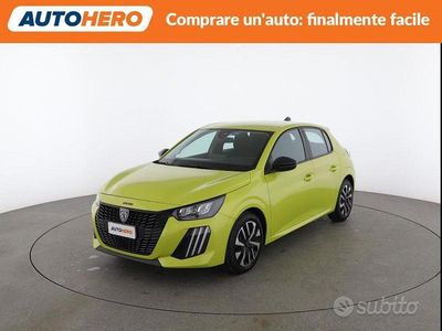 Usata Peugeot 208 Active 75 CV (55 kW) 2024 Giallo Utilitaria
