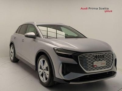 Usata Audi Q4 e-tron S-Line 210 kW (286 CV) 2024 Argento fioretto SUV