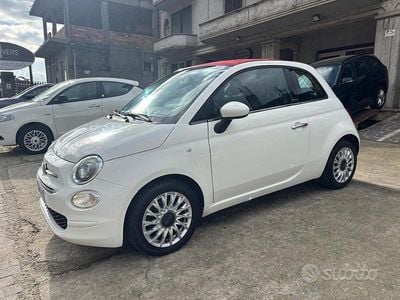 Usata Fiat 500C Lounge 69 CV (50 kW) 2019 Bianco Cabrio