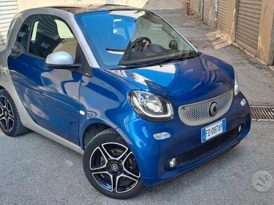 Usata Smart ForTwo Coupé Prime 90 CV (66 kW) 2016 Blu/azzurro Utilitaria