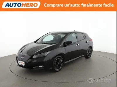 Usata Nissan Leaf N-Connecta 89 kW (122 CV) 2024 Nero Utilitaria