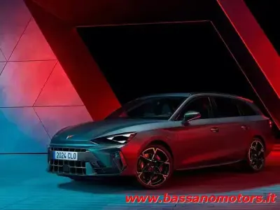 Usata Cupra Leon 150 CV (110 kW) 2024 Bianco pastello Station wagon