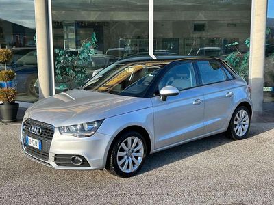 Usata Audi A1 Sportback Ambition 86 CV (63 kW) 2014 Grigio Utilitaria