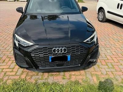 Usata Audi A3 S-Line 116 CV (85 kW) 2020 Nero Berlina