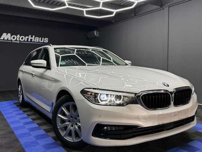Usata BMW 520 Sport Line 190 CV (139 kW) 2018 Bianco Station wagon