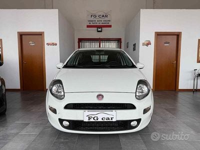 Usata Fiat Punto Lounge 75 CV (55 kW) 2014 Bianco Utilitaria