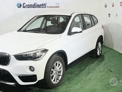 Usata BMW X1 Advantage 150 CV (110 kW) 2016 Bianco SUV