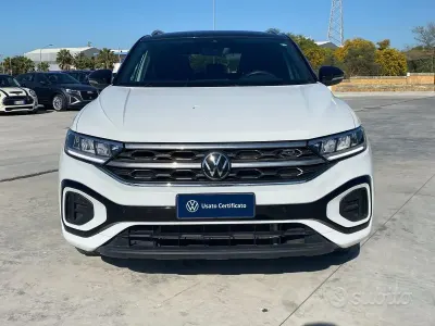 Käytetty VW T-Roc R 150 HP (110 kW) 2023 Valkoinen Katumaasturi