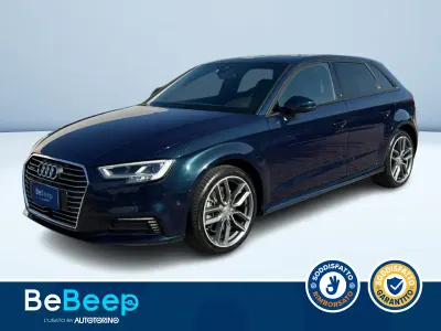 Usata Audi A3 Sportback e-tron Sport 150 CV (110 kW) 2020 Blu metallizzato Utilitaria