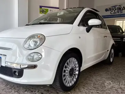 Usata Fiat 500 95 CV (69 kW) 2011 Bianco Berlina