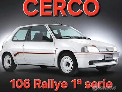 Usata Peugeot 106 98 CV (72 kW) 1993 Bianco Utilitaria