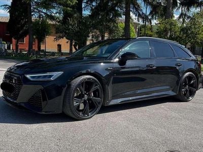 Usata Audi RS6 Ambiente 600 CV (441 kW) 2022 Nero Station wagon